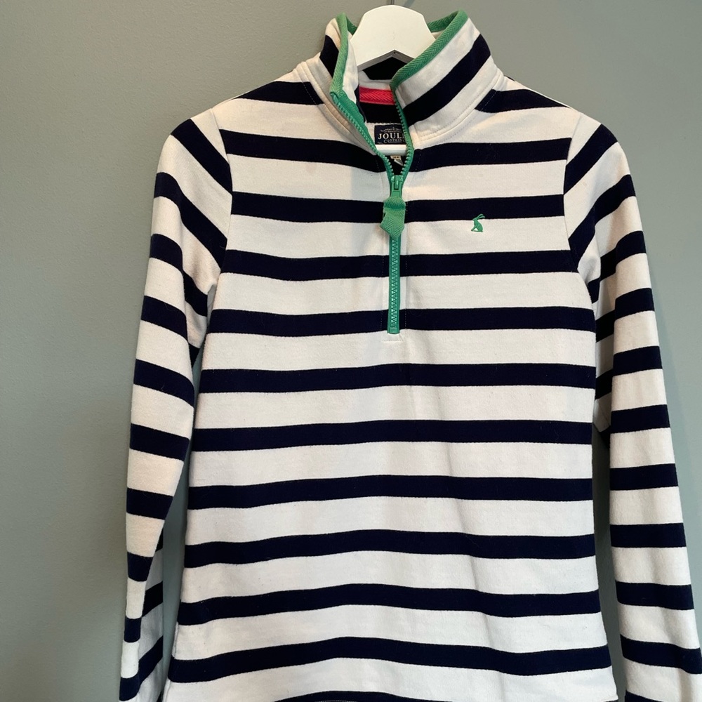 Joules zip up sweatshirt size US 4